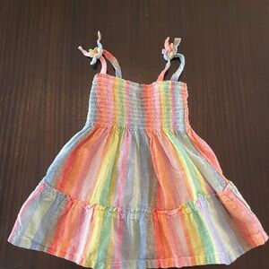 Baby Gap Multi Colored Tank Dress